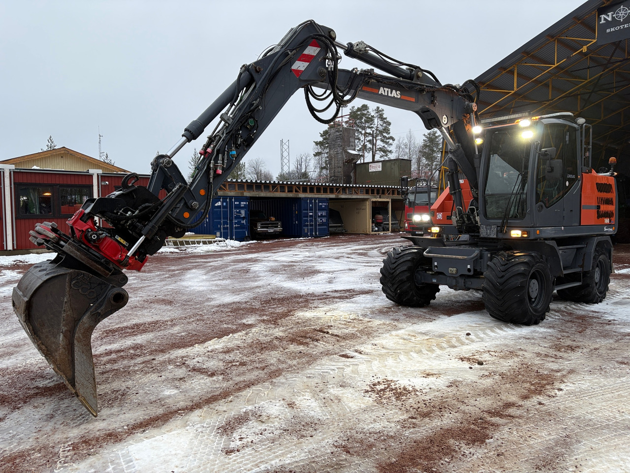 Atlas 160Wblue - Ratinis ekskavatorius: foto 1 Atlas 160Wblue - Ratinis ekskavatorius: foto 1