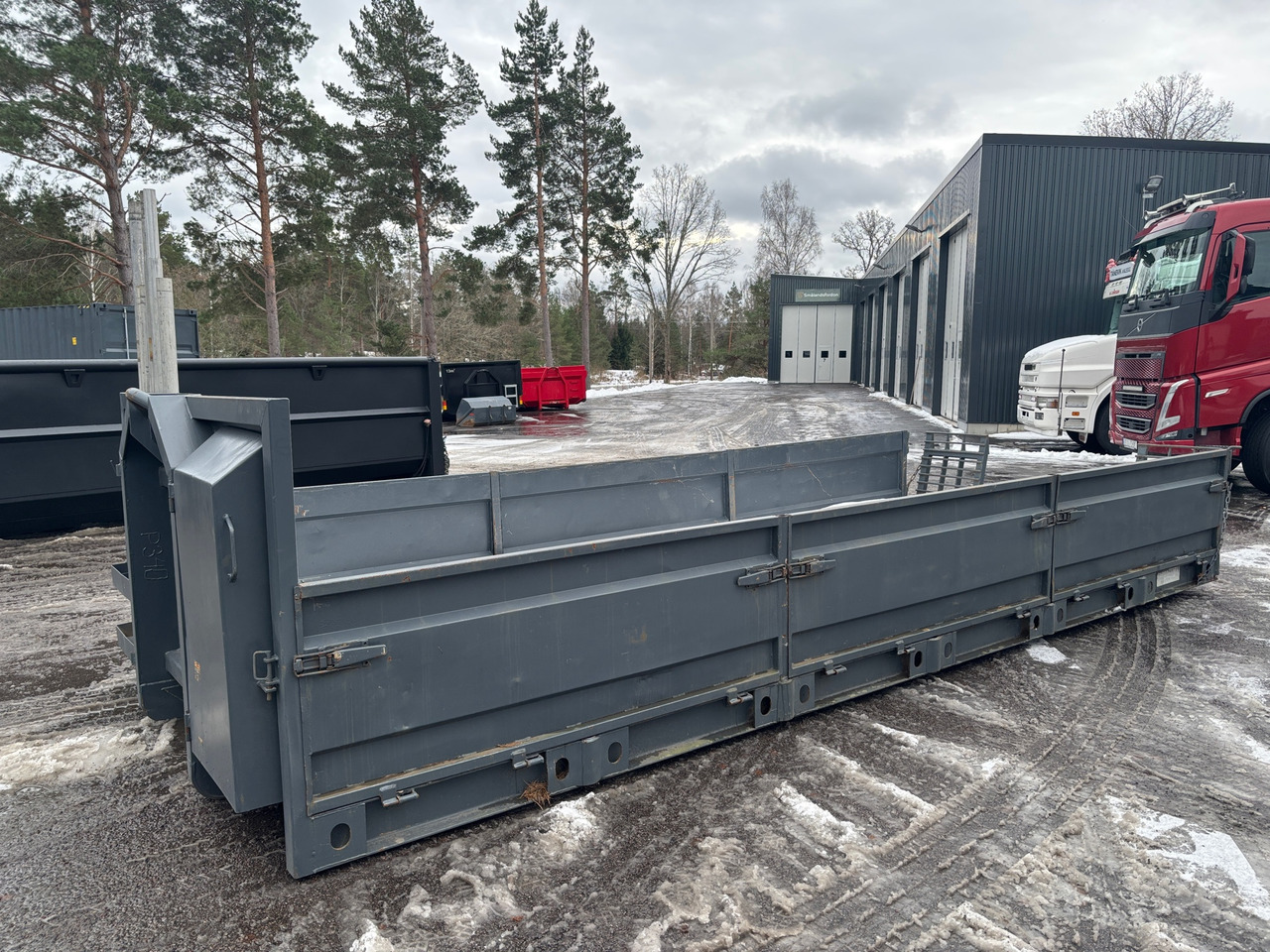 Cargomecan 20T - Užtraukiamas konteineris: foto 1 Cargomecan 20T - Užtraukiamas konteineris: foto 1