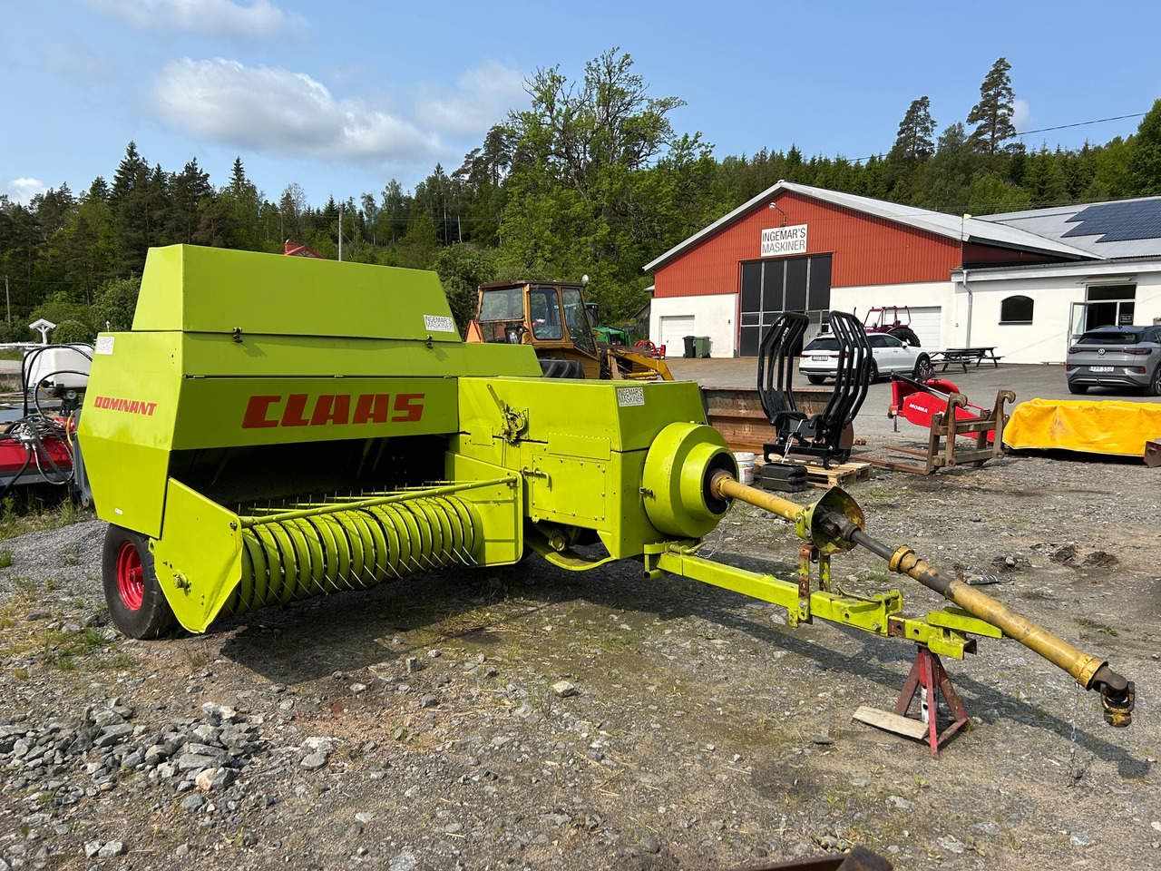 Claas Dominant - Ruloninis presas: foto 1 Claas Dominant - Ruloninis presas: foto 1