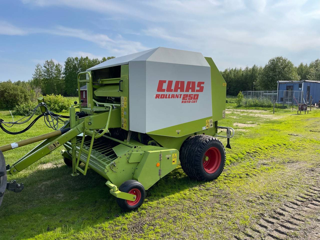 Claas Rollant 250 Roto cut - Ruloninis presas: foto 1 Claas Rollant 250 Roto cut - Ruloninis presas: foto 1
