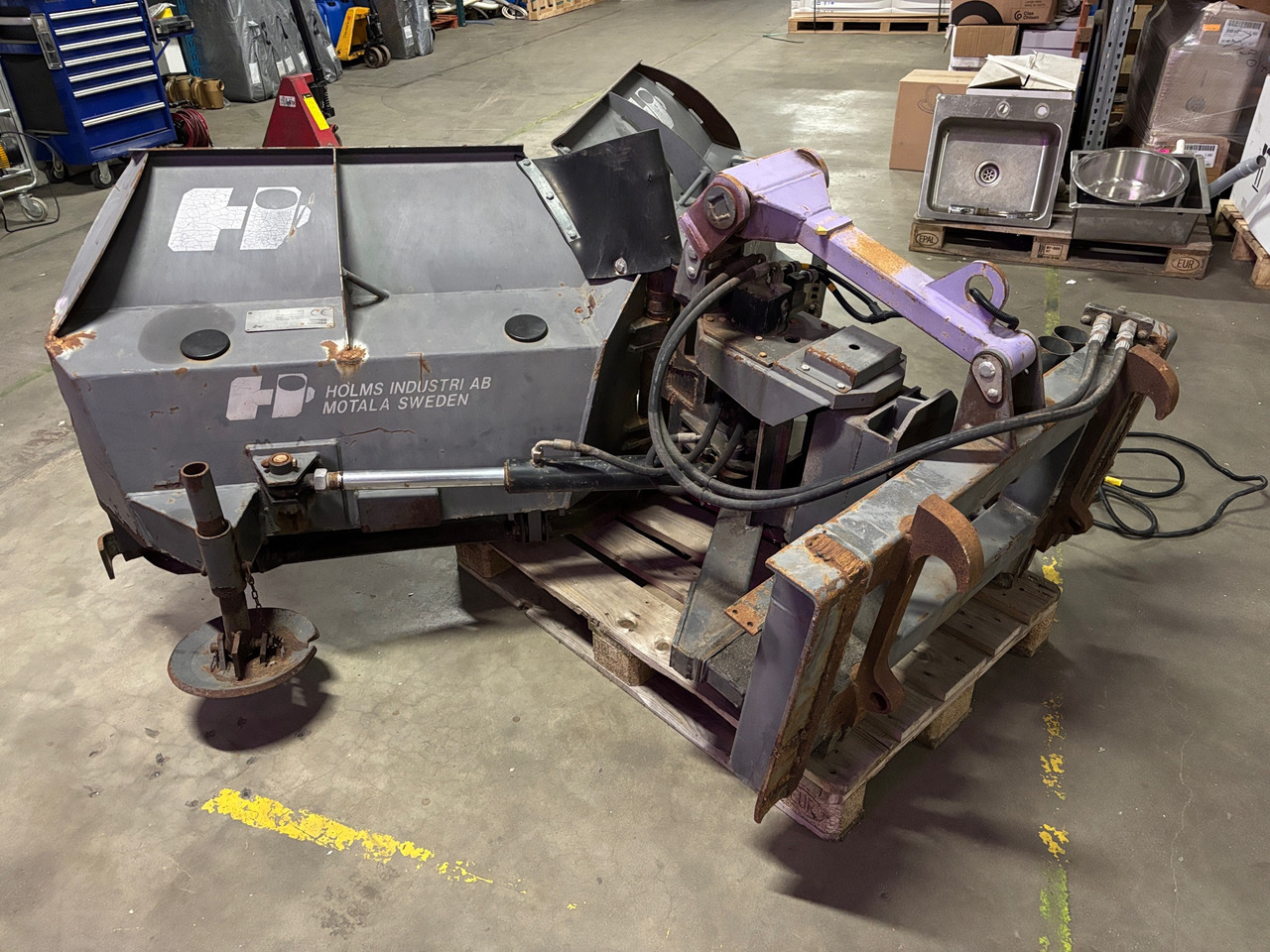 Holms KHV-240 - Sniego peilis: foto 1 Holms KHV-240 - Sniego peilis: foto 1