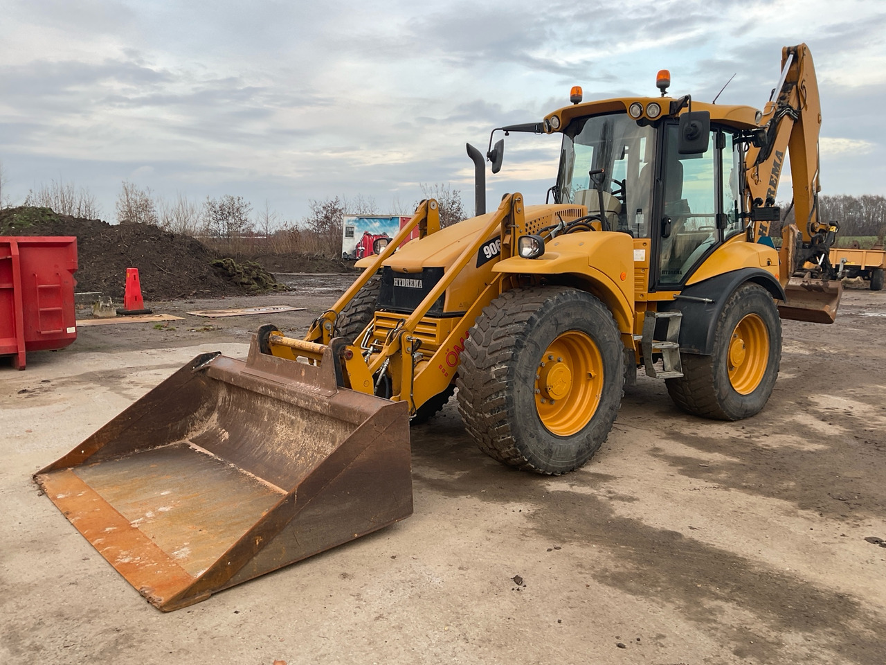 Hydrema 906F - Ekskavatorius-krautuvas: foto 1 Hydrema 906F - Ekskavatorius-krautuvas: foto 1