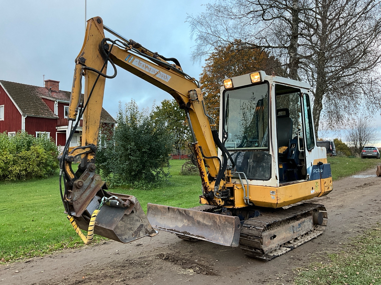 Komatsu PC20 - Ekskavatorius: foto 1 Komatsu PC20 - Ekskavatorius: foto 1