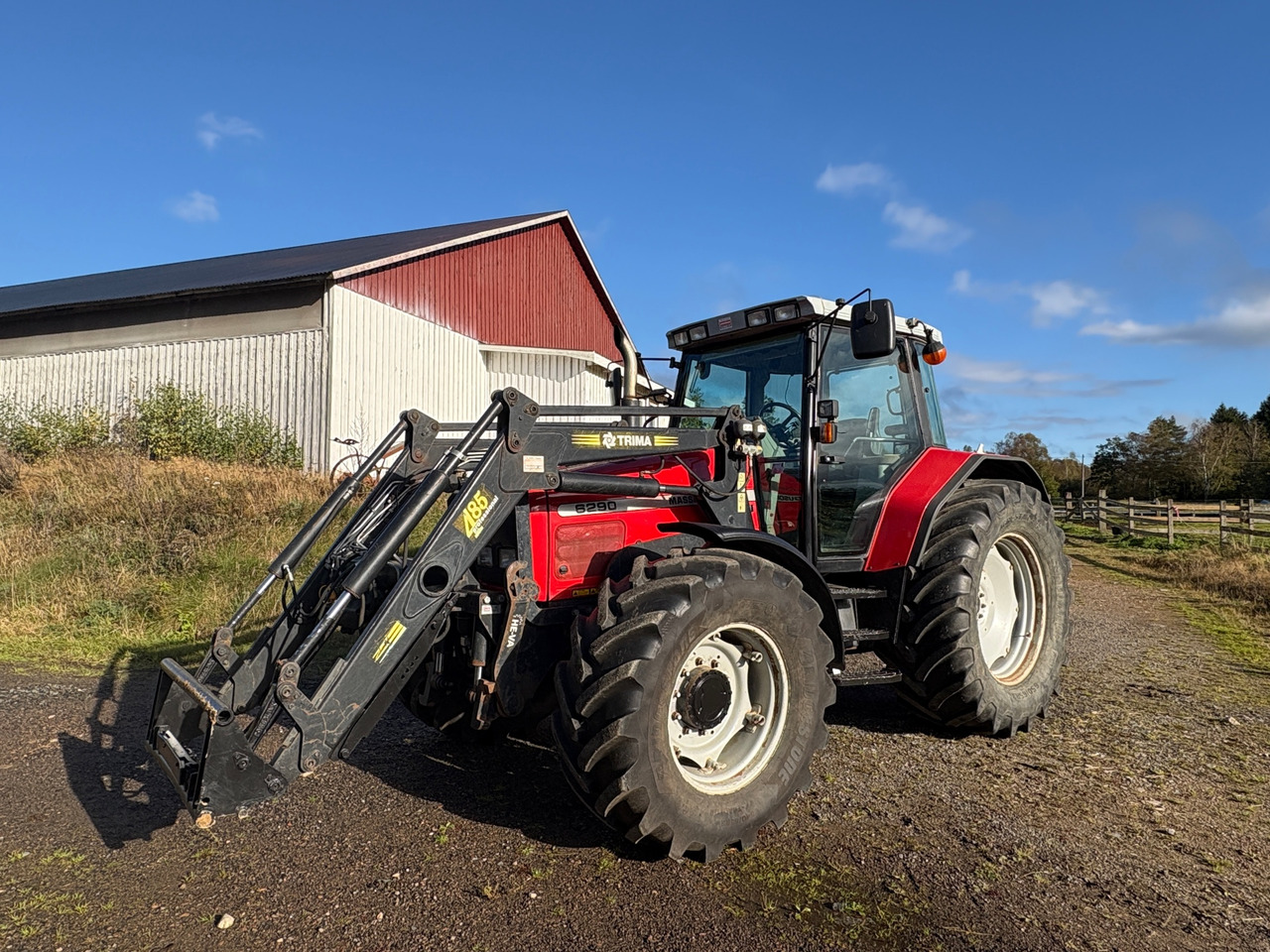 Massey Ferguson 6290 - Traktorius: foto 1 Massey Ferguson 6290 - Traktorius: foto 1