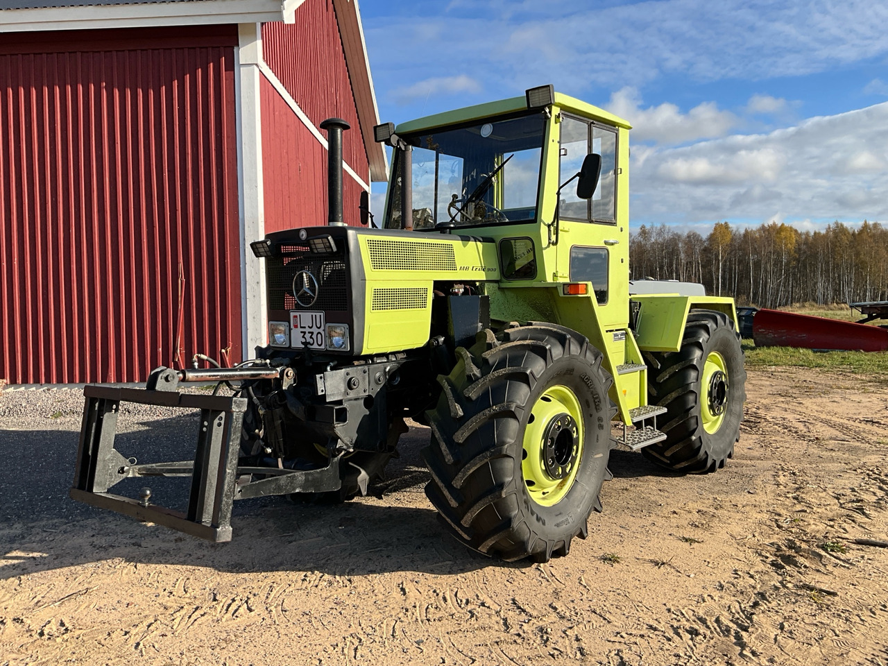 Mercedes-Benz Trac 900 - Traktorius: foto 1 Mercedes-Benz Trac 900 - Traktorius: foto 1