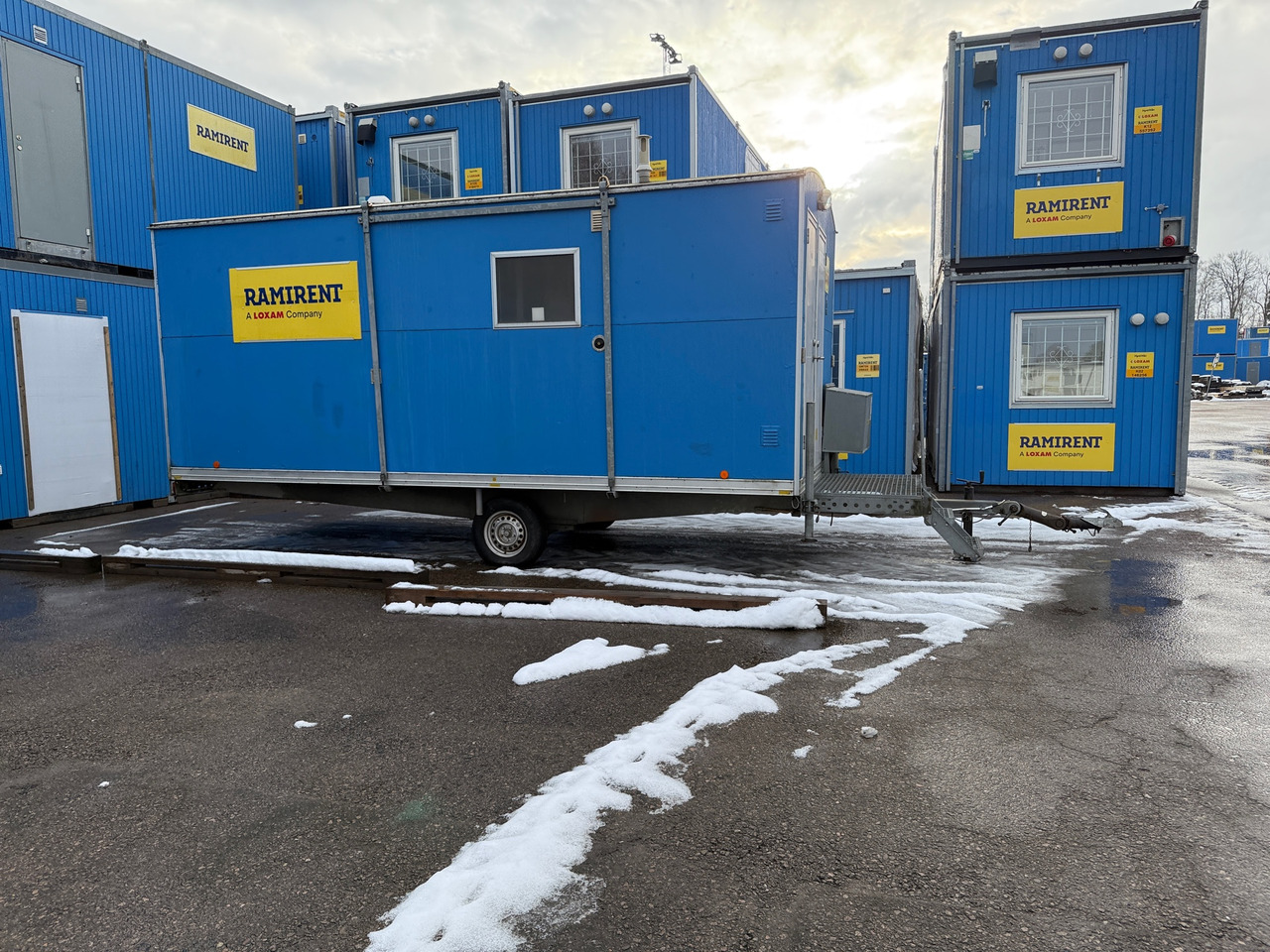 Norrlandsvagnar PV3WD - Buitinis konteineris, Priekaba: foto 1 Norrlandsvagnar PV3WD - Buitinis konteineris, Priekaba: foto 1