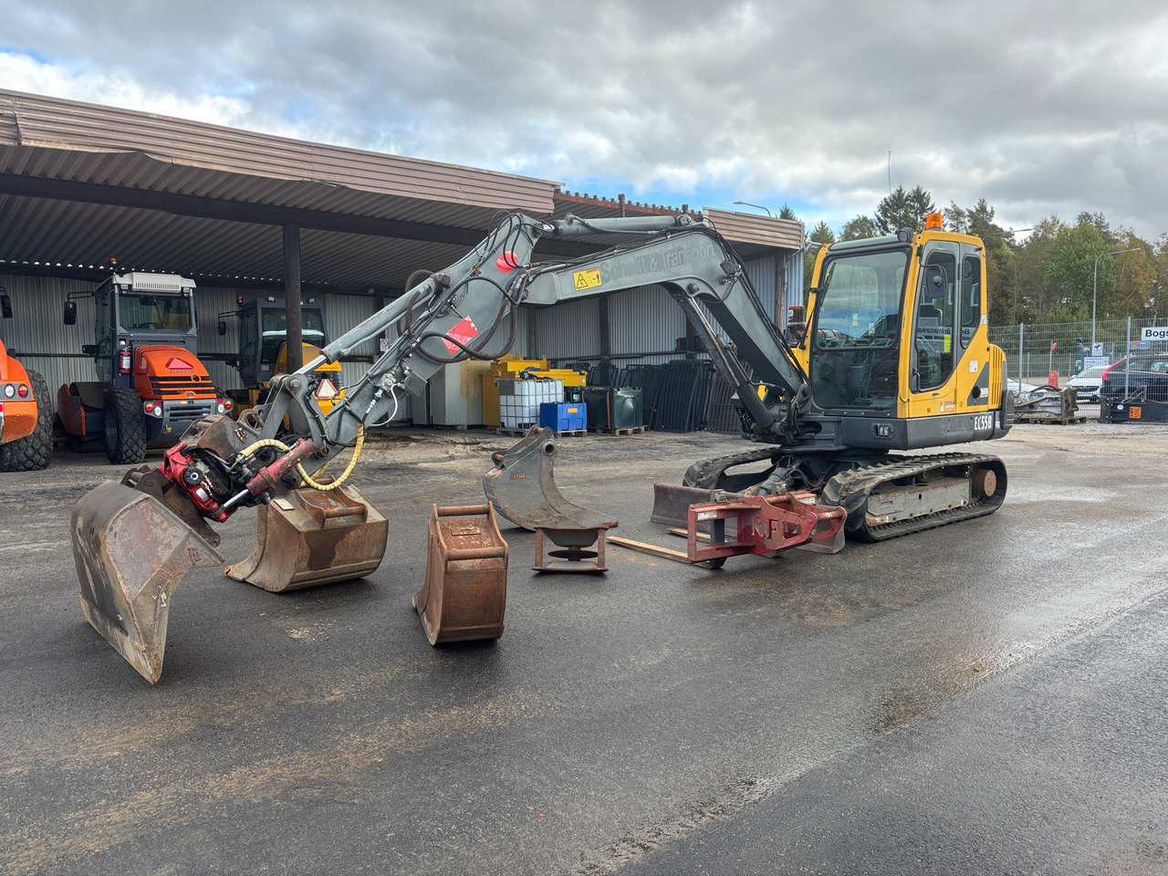 Volvo EC55B - Ekskavatorius: foto 1 Volvo EC55B - Ekskavatorius: foto 1