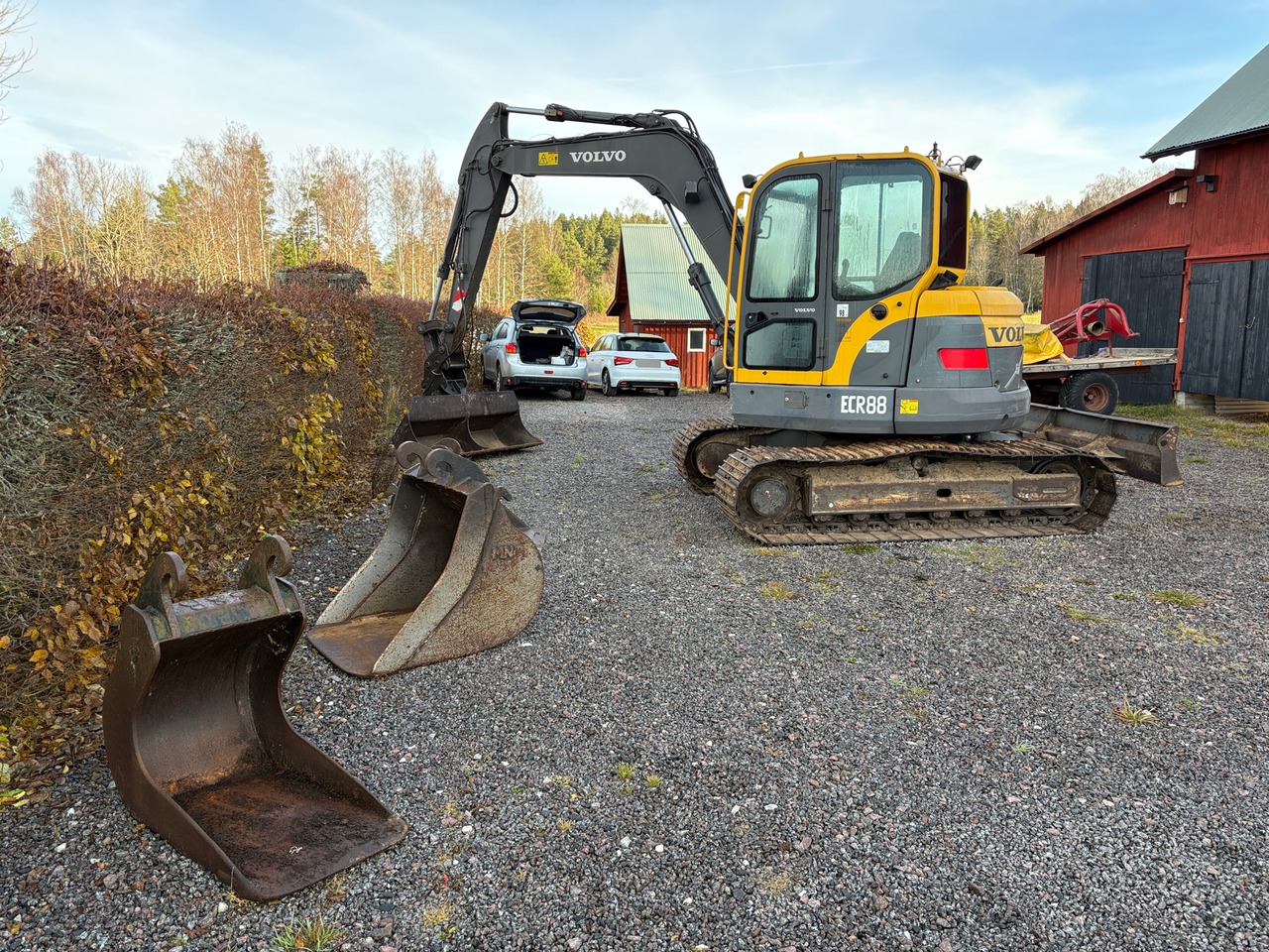 Volvo ECR88 - Ekskavatorius: foto 1 Volvo ECR88 - Ekskavatorius: foto 1