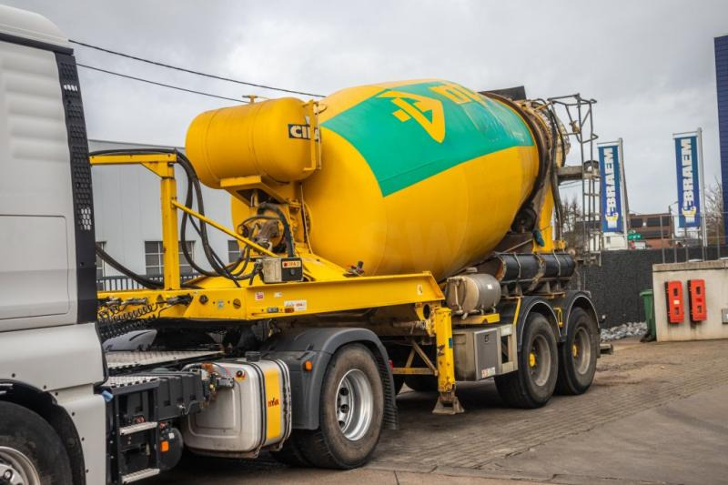 Cifa MOL BETON MIXER/MALAXEUR/MISCHER 10M3 - Betonvežio puspriekabė: foto 1 Cifa MOL BETON MIXER/MALAXEUR/MISCHER 10M3 - Betonvežio puspriekabė: foto 1