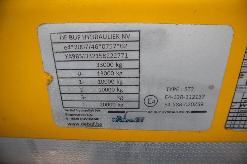 Betonvežio puspriekabė DE BUF BETON MIXER/MALAXEUR/MISCHER10M3: foto 6