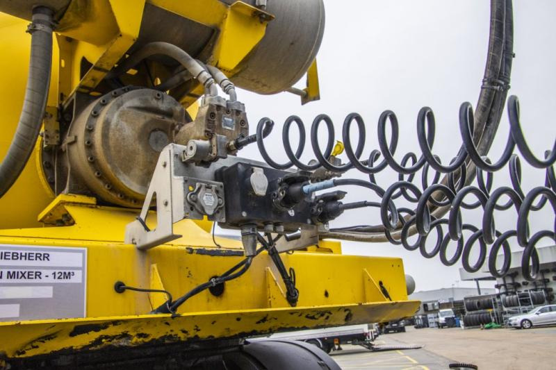 Betonvežio puspriekabė DEBUF BETON MIXER/MALAXEUR/MISCHER-12M³: foto 6