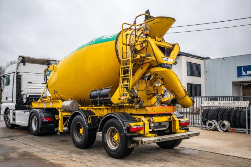 Imer BETON MIXER/MALAXEUR/MISCHER-10M3- STEERING AXLE - Betonvežio puspriekabė: foto 4 Imer BETON MIXER/MALAXEUR/MISCHER-10M3- STEERING AXLE - Betonvežio puspriekabė: foto 4