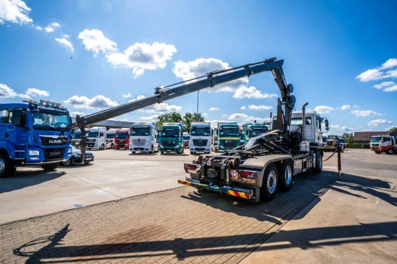 MAN TGA 26.320 BL -6X2-4+HIAB 122 E3 HIDUO - Hook-lift sunkvežimis, Sunkvežimis su kranu: foto 4 MAN TGA 26.320 BL -6X2-4+HIAB 122 E3 HIDUO - Hook-lift sunkvežimis, Sunkvežimis su kranu: foto 4
