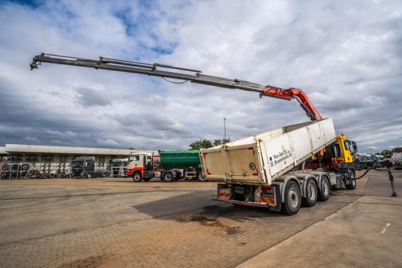 MAN TGS 32.400 BL + Fassi 245A/5x - Savivartis sunkvežimis, Sunkvežimis su kranu: foto 4 MAN TGS 32.400 BL + Fassi 245A/5x - Savivartis sunkvežimis, Sunkvežimis su kranu: foto 4