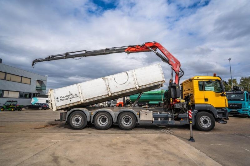 MAN TGS 32.400 BL + Fassi 245A/5x - Savivartis sunkvežimis, Sunkvežimis su kranu: foto 3 MAN TGS 32.400 BL + Fassi 245A/5x - Savivartis sunkvežimis, Sunkvežimis su kranu: foto 3