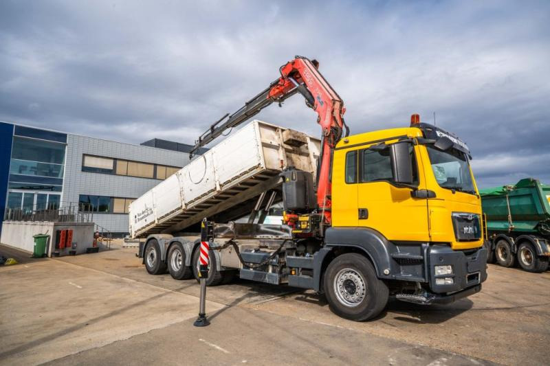 MAN TGS 32.400 BL + Fassi 245A/5x - Savivartis sunkvežimis, Sunkvežimis su kranu: foto 2 MAN TGS 32.400 BL + Fassi 245A/5x - Savivartis sunkvežimis, Sunkvežimis su kranu: foto 2