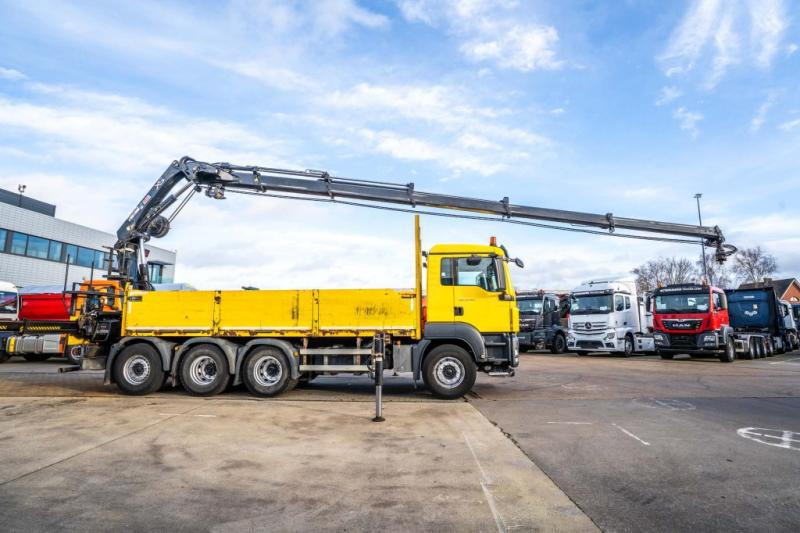 MAN TGS 32.400 BL - HIAB 288 EP- 5 HIPRO - Platforminis/ Bortinis sunkvežimis, Sunkvežimis su kranu: foto 4 MAN TGS 32.400 BL - HIAB 288 EP- 5 HIPRO - Platforminis/ Bortinis sunkvežimis, Sunkvežimis su kranu: foto 4