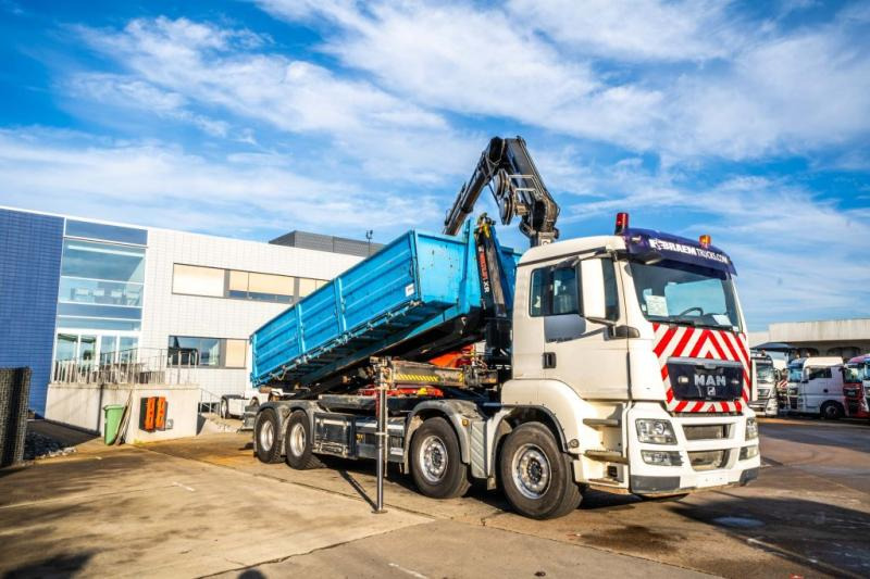 MAN TGS 35.400 BL - HIAB 144 E-2 DUO - Hook-lift sunkvežimis, Sunkvežimis su kranu: foto 2 MAN TGS 35.400 BL - HIAB 144 E-2 DUO - Hook-lift sunkvežimis, Sunkvežimis su kranu: foto 2