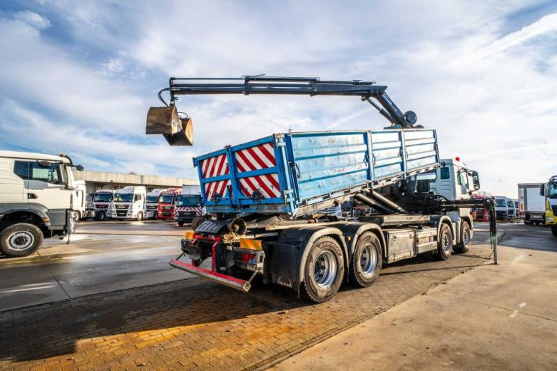 MAN TGS 35.400 BL - HIAB 144 E-2 DUO - Hook-lift sunkvežimis, Sunkvežimis su kranu: foto 4 MAN TGS 35.400 BL - HIAB 144 E-2 DUO - Hook-lift sunkvežimis, Sunkvežimis su kranu: foto 4
