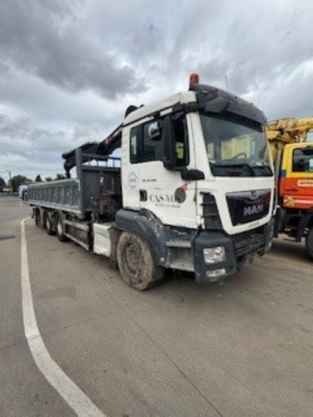 MAN TGS 35.460 BL - HIAB X-HIDUO 228 E-3 - Savivartis sunkvežimis, Sunkvežimis su kranu: foto 2 MAN TGS 35.460 BL - HIAB X-HIDUO 228 E-3 - Savivartis sunkvežimis, Sunkvežimis su kranu: foto 2