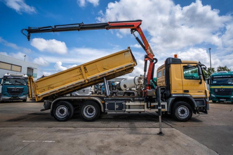 Mercedes ACTROS 2641-MP3-6x2-4+ PK 18 T/m/3XHydr. - Savivartis sunkvežimis, Sunkvežimis su kranu: foto 3 Mercedes ACTROS 2641-MP3-6x2-4+ PK 18 T/m/3XHydr. - Savivartis sunkvežimis, Sunkvežimis su kranu: foto 3