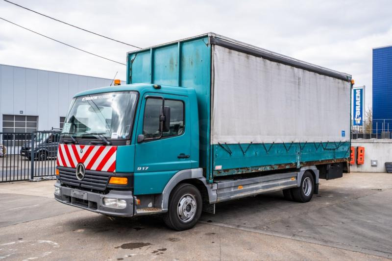 Mercedes ATEGO 917 L - Tentinis sunkvežimis: foto 1 Mercedes ATEGO 917 L - Tentinis sunkvežimis: foto 1