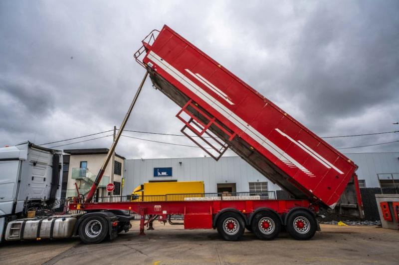 Ova 390K95-ALU- 45 M3 - Savivartis puspriekabė: foto 2 Ova 390K95-ALU- 45 M3 - Savivartis puspriekabė: foto 2