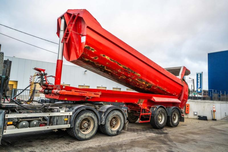 ROBUSTE-KAISER S3302G37+ HYRD. DEUR - Savivartis puspriekabė: foto 1 ROBUSTE-KAISER S3302G37+ HYRD. DEUR - Savivartis puspriekabė: foto 1