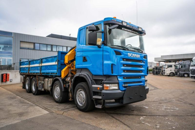 Savivartis sunkvežimis, Sunkvežimis su kranu Scania R400 - EFFER 210-4S: foto 8