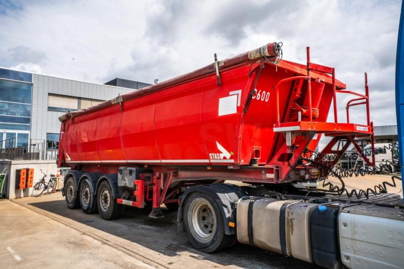 Stas S300XC -C1B-ALU - Savivartis puspriekabė: foto 4 Stas S300XC -C1B-ALU - Savivartis puspriekabė: foto 4