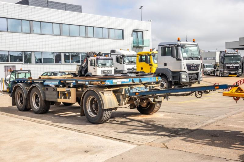 VANHOOL CONTAINER AANHANGER - Kablio/ Skip loader priekaba: foto 2 VANHOOL CONTAINER AANHANGER - Kablio/ Skip loader priekaba: foto 2