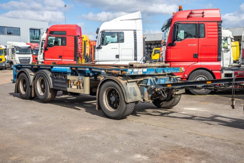 VANHOOL CONTAINER AANHANGER - Kablio/ Skip loader priekaba: foto 2 VANHOOL CONTAINER AANHANGER - Kablio/ Skip loader priekaba: foto 2