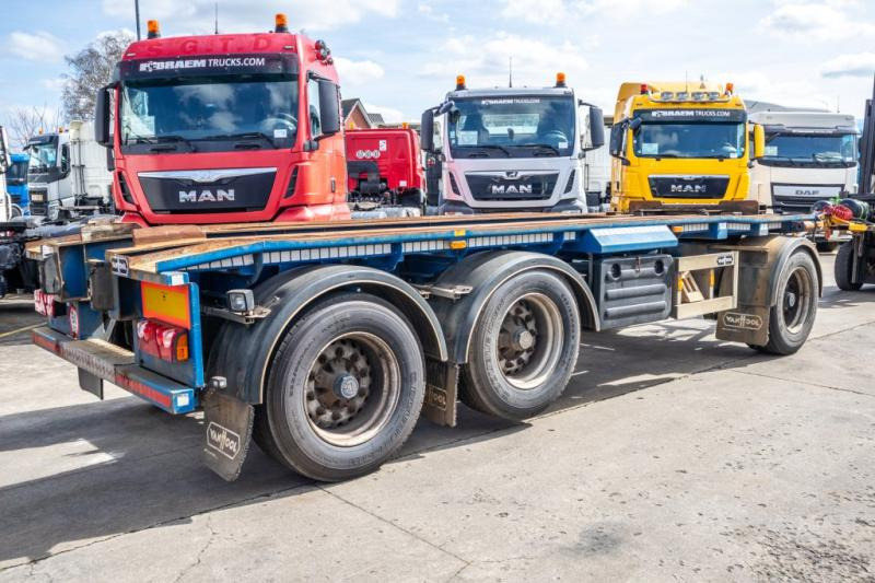 VANHOOL CONTAINER AANHANGER - Kablio/ Skip loader priekaba: foto 3 VANHOOL CONTAINER AANHANGER - Kablio/ Skip loader priekaba: foto 3