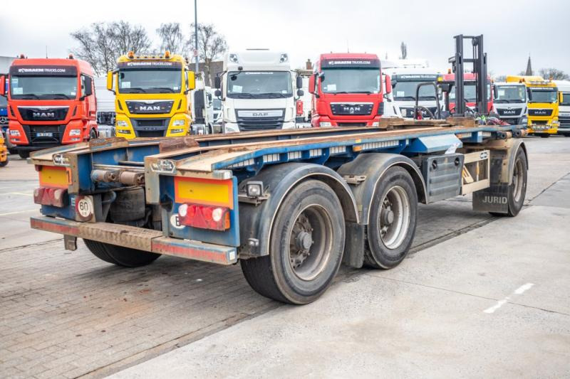 VANHOOL CONTAINER AANHANGER - Kablio/ Skip loader priekaba: foto 3 VANHOOL CONTAINER AANHANGER - Kablio/ Skip loader priekaba: foto 3