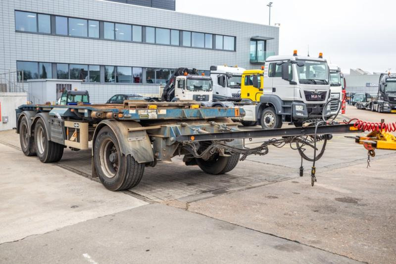 VANHOOL CONTAINER AANHANGER - Kablio/ Skip loader priekaba: foto 2 VANHOOL CONTAINER AANHANGER - Kablio/ Skip loader priekaba: foto 2