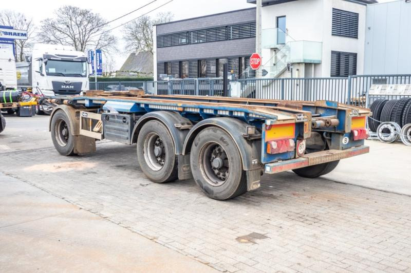 VANHOOL CONTAINER AANHANGER - Kablio/ Skip loader priekaba: foto 4 VANHOOL CONTAINER AANHANGER - Kablio/ Skip loader priekaba: foto 4