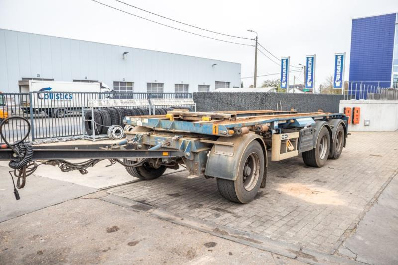 VANHOOL CONTAINER AANHANGER - Kablio/ Skip loader priekaba: foto 1 VANHOOL CONTAINER AANHANGER - Kablio/ Skip loader priekaba: foto 1