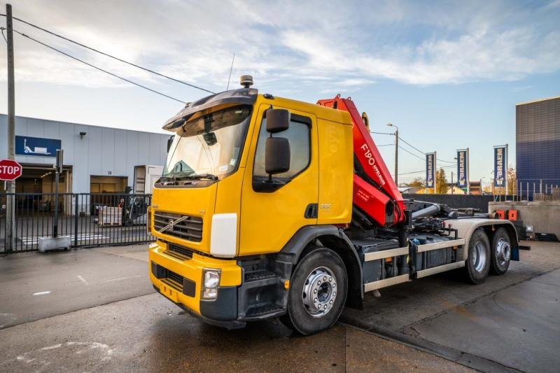Volvo FE 280-E5 + FASSI 190A24 -178.129 KM - Hook-lift sunkvežimis, Sunkvežimis su kranu: foto 1 Volvo FE 280-E5 + FASSI 190A24 -178.129 KM - Hook-lift sunkvežimis, Sunkvežimis su kranu: foto 1