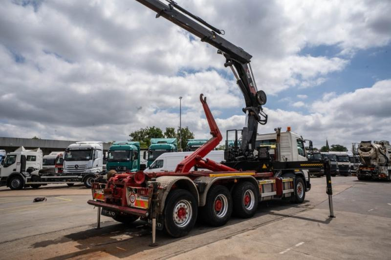 Volvo FMX 420 - HIAB 322 E - 7 HIPRO - Hook-lift sunkvežimis, Sunkvežimis su kranu: foto 4 Volvo FMX 420 - HIAB 322 E - 7 HIPRO - Hook-lift sunkvežimis, Sunkvežimis su kranu: foto 4