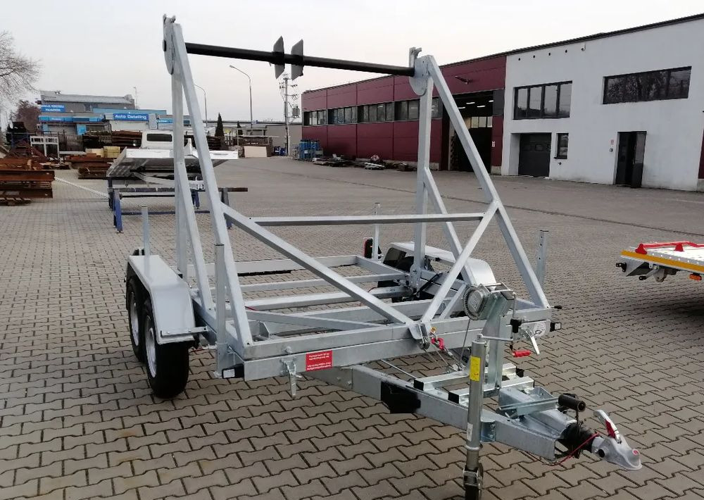 Besttrailers Przyczepa kablowa DMC 2700 kg K14" dwie osie - Kabeliu priekaba: foto 2 Besttrailers Przyczepa kablowa DMC 2700 kg K14" dwie osie - Kabeliu priekaba: foto 2