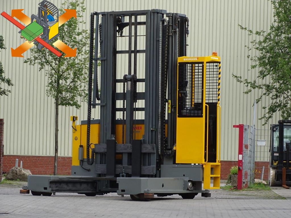 Baumann EMS50 - TRIPLEX - Šakinis krautuvas su privažiavimu iš keturių pusių: foto 1 Baumann EMS50 - TRIPLEX - Šakinis krautuvas su privažiavimu iš keturių pusių: foto 1