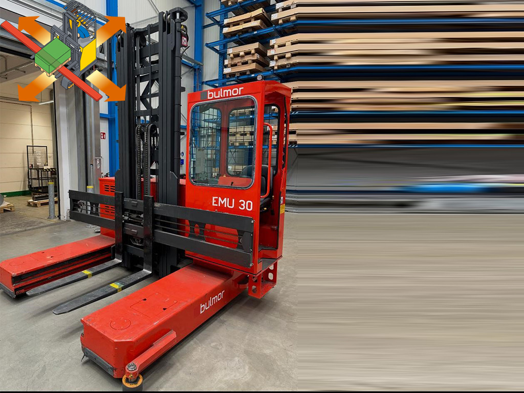 Bulmor EMU30.28/16,5-13/85T - TRIPLEX - Šakinis krautuvas su privažiavimu iš keturių pusių: foto 1 Bulmor EMU30.28/16,5-13/85T - TRIPLEX - Šakinis krautuvas su privažiavimu iš keturių pusių: foto 1