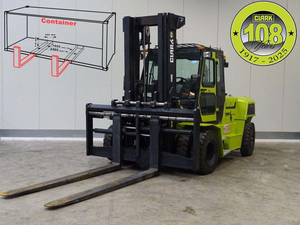 Clark C80D900 - Empty Containers Handler - Dyzelinis krautuvas: foto 1 Clark C80D900 - Empty Containers Handler - Dyzelinis krautuvas: foto 1