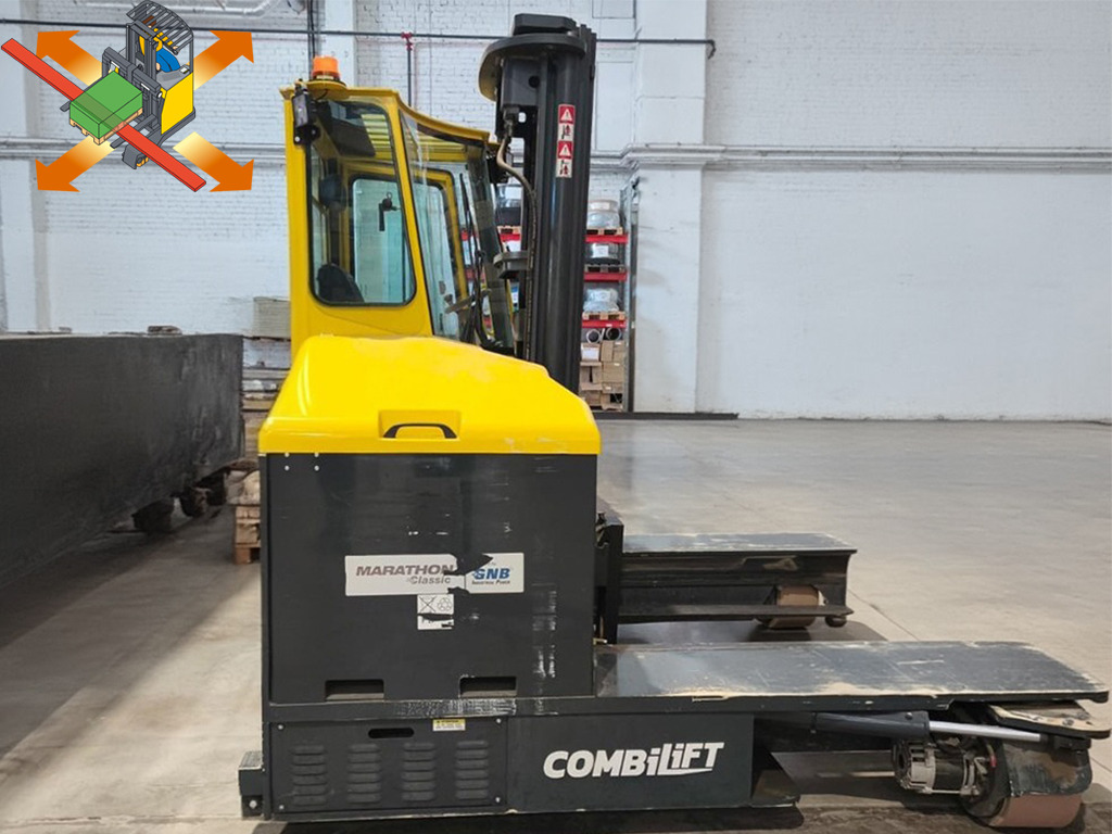 Combilift C4000ET - TRIPLEX - Šakinis krautuvas su privažiavimu iš keturių pusių: foto 1 Combilift C4000ET - TRIPLEX - Šakinis krautuvas su privažiavimu iš keturių pusių: foto 1