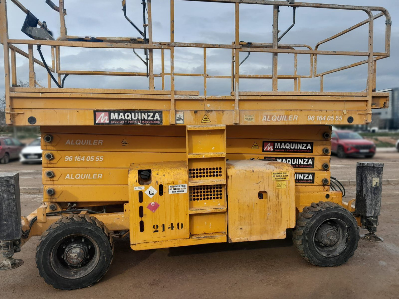 Žirklinis keltuvas HAULOTTE H18SX: foto 14