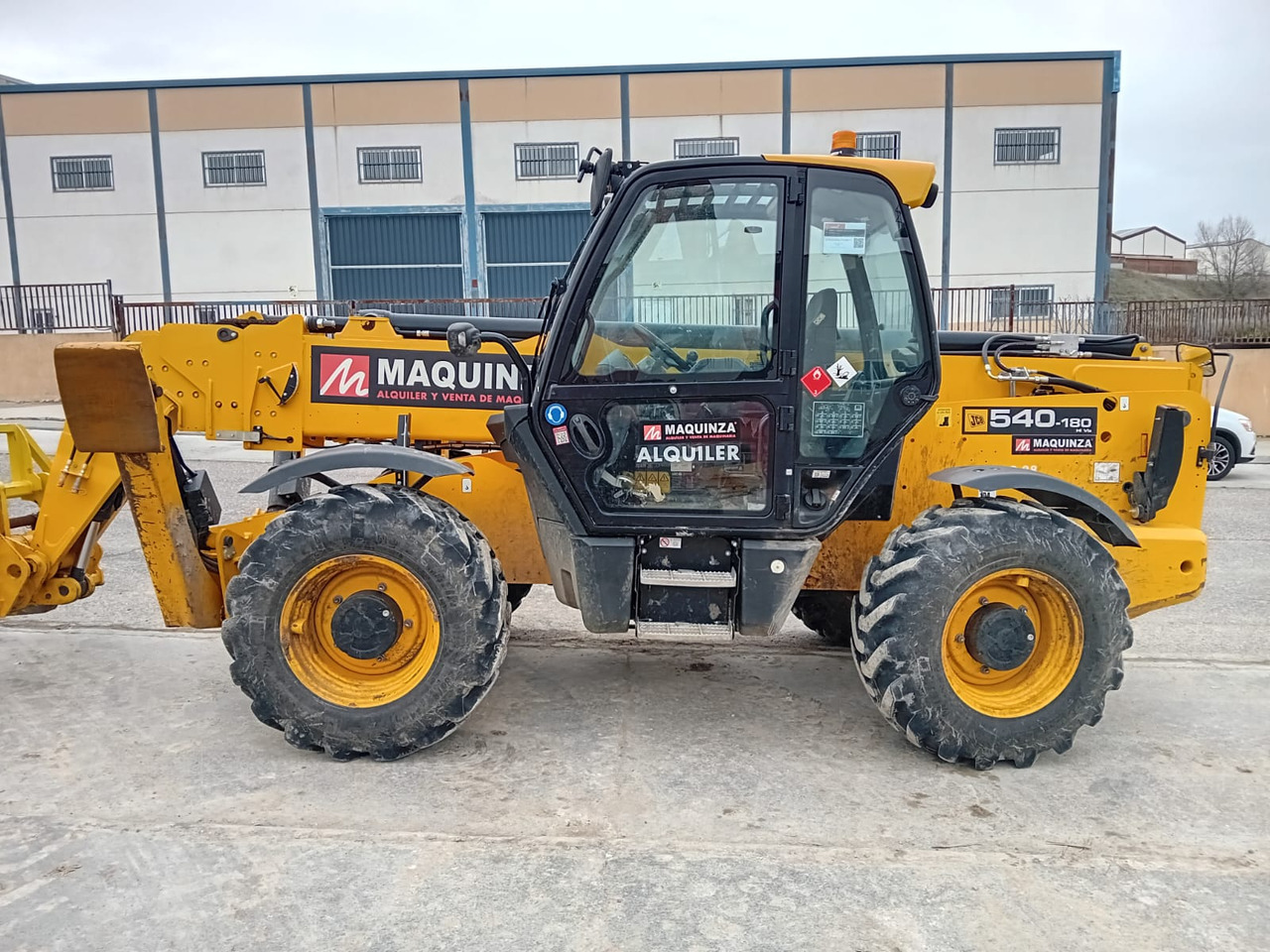 JCB 540.180 - Teleskopinis krautuvas: foto 1 JCB 540.180 - Teleskopinis krautuvas: foto 1
