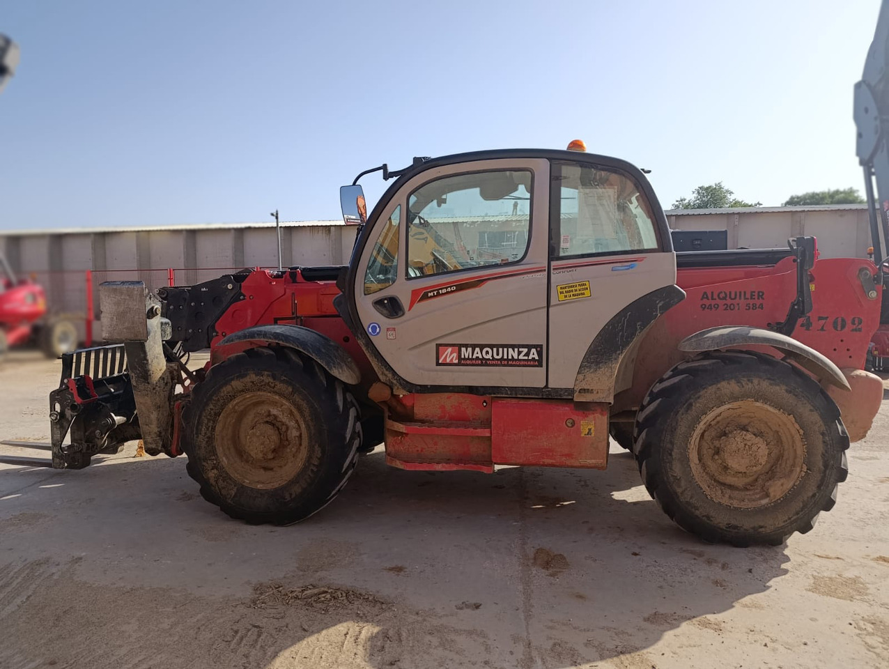 MANITOU MT1840 EASY 75D - Teleskopinis krautuvas: foto 1 MANITOU MT1840 EASY 75D - Teleskopinis krautuvas: foto 1