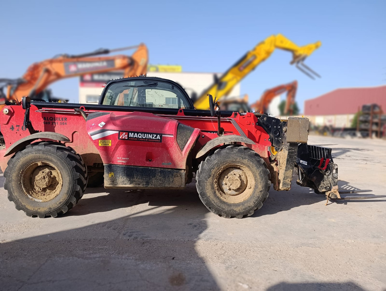 MANITOU MT1840 EASY 75D - Teleskopinis krautuvas: foto 2 MANITOU MT1840 EASY 75D - Teleskopinis krautuvas: foto 2