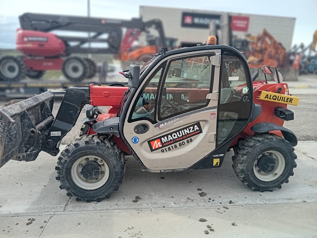 MANITOU MT625 H EASY - Teleskopinis krautuvas: foto 1 MANITOU MT625 H EASY - Teleskopinis krautuvas: foto 1
