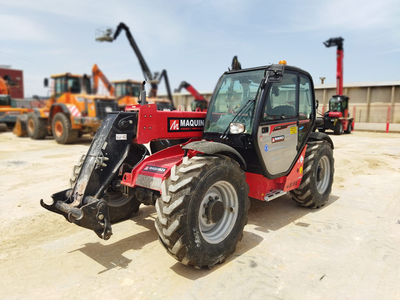 MANITOU MT733 EASY 75D - Teleskopinis krautuvas: foto 2 MANITOU MT733 EASY 75D - Teleskopinis krautuvas: foto 2